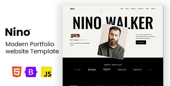 Nino - Modern Portfolio Template v1.0