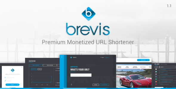 Brevis v1.3.1 - Premium Monetized URL Shortener Brevis v1.3.1 - Premium Monetized URL Shortener