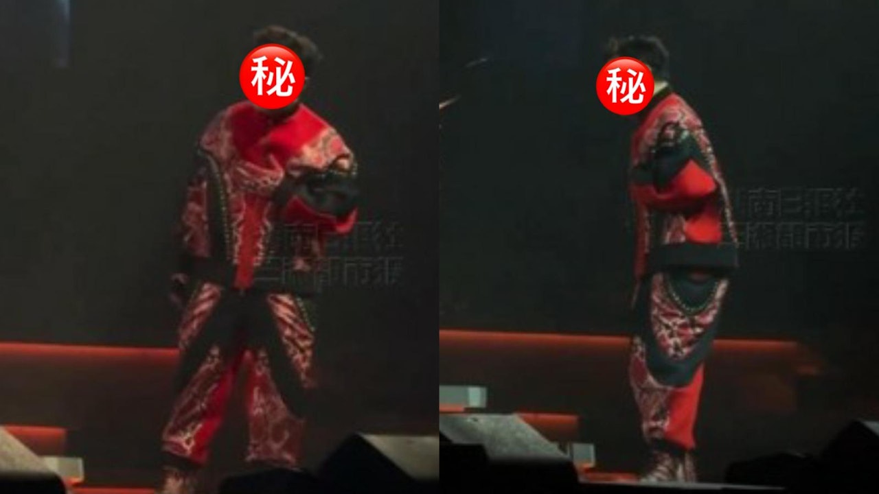 樂壇巨星澳門演唱會發生意外　台上唱歌突然按住胸口乾嘔表情痛苦