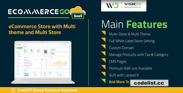 eCommerceGo SaaS v3.0 - eCommerce Store with Multi theme and Multi Store - nulled