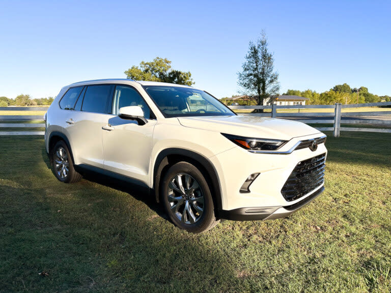 The Toyota Grand Highlander has an exterior with presence.