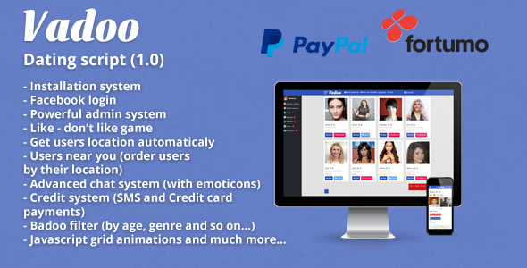 Vadoo - Social network dating script Vadoo - Social network dating script