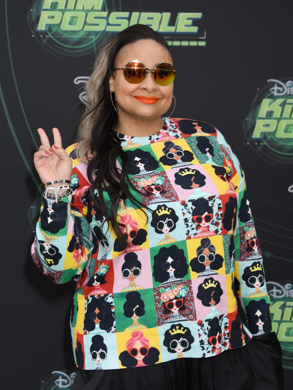 Raven Symoné at Kim Possible Premiere