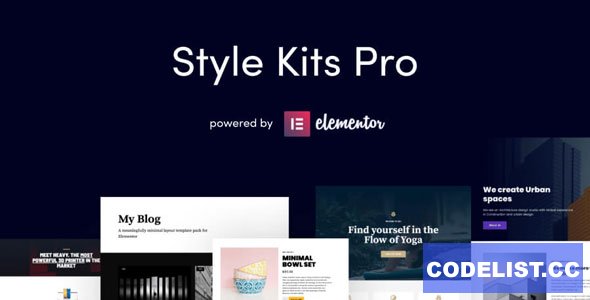 Style Kits Pro v1.1.2 - Get an Unfair Design Advantage in Elementor
