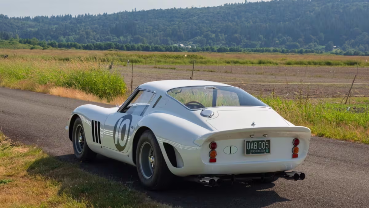 The Factory White 1962 Ferrari 250 GTO in Photos