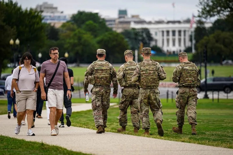 Trump crime crackdown deploys troops in Washington's safest sites