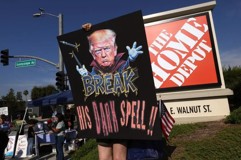 Home Depots across L.A. become battleground in new phase of ICE raids