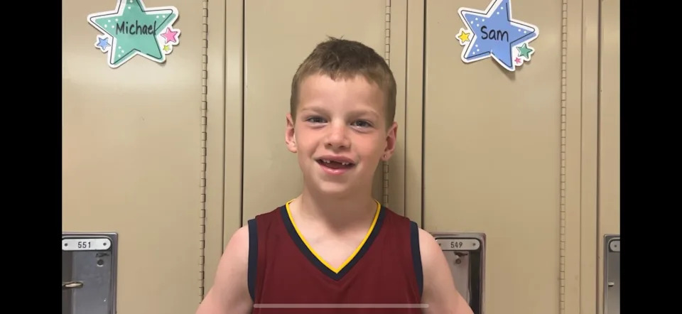 Incoming Westwood Elementary second-grader Bexen has advice for new first-graders at the De Pere school.