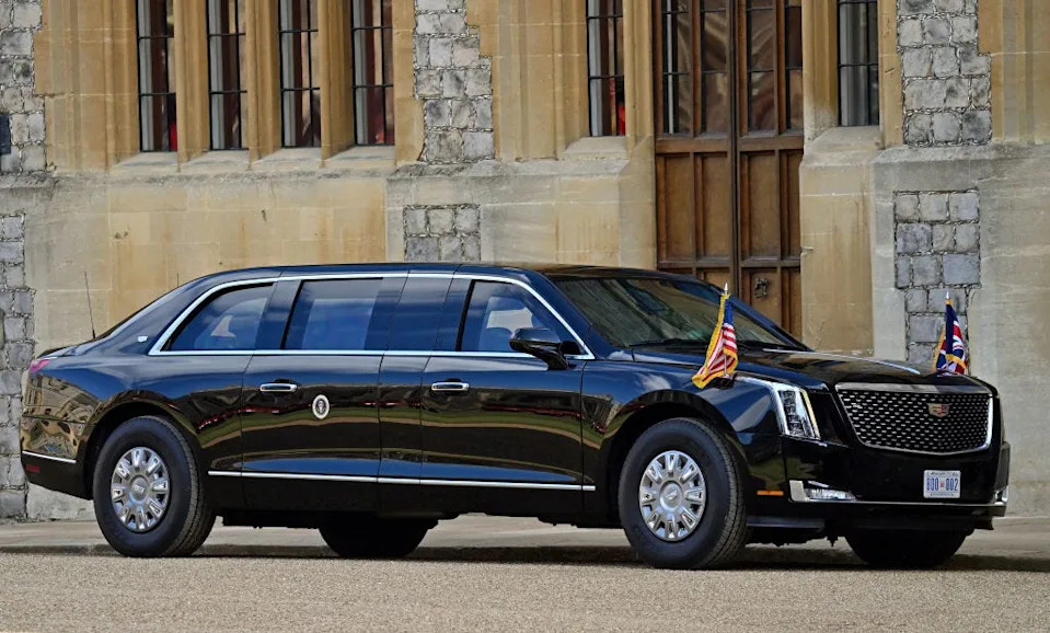 The Beast presidential car in 2021