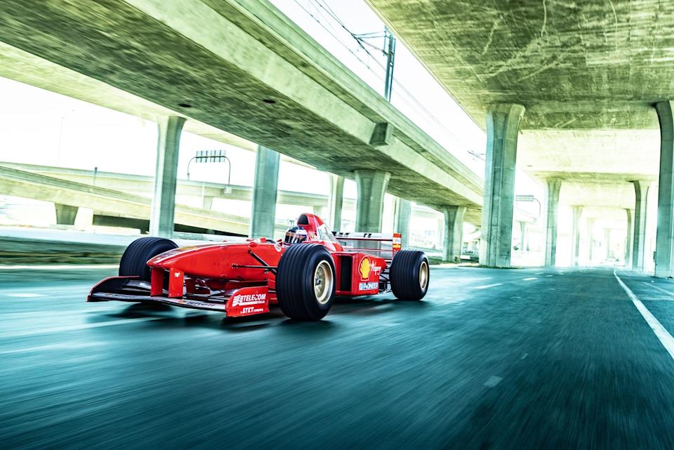 Schumacher’s 1997 Ferrari F1 Car Headlines Pebble Beach and The Quail Displays