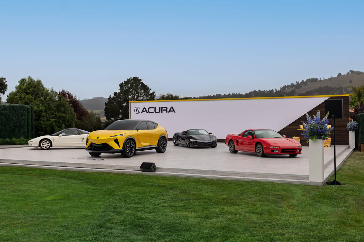 Acura RSX Prototype Debuts at Monterey Car Week, Signaling Bold All-Electric Future