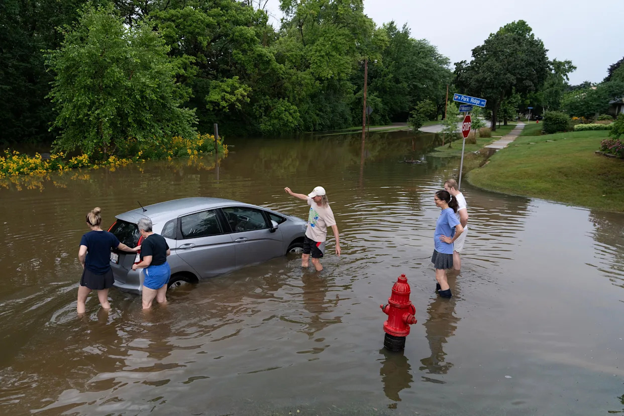 Weekend storms were rare, but they reflect the new rainfall extremes in Wisconsin