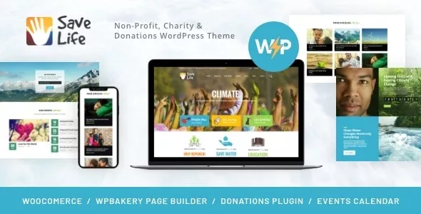 Save Life - Non-Profit, Charity & Donations WordPress Theme