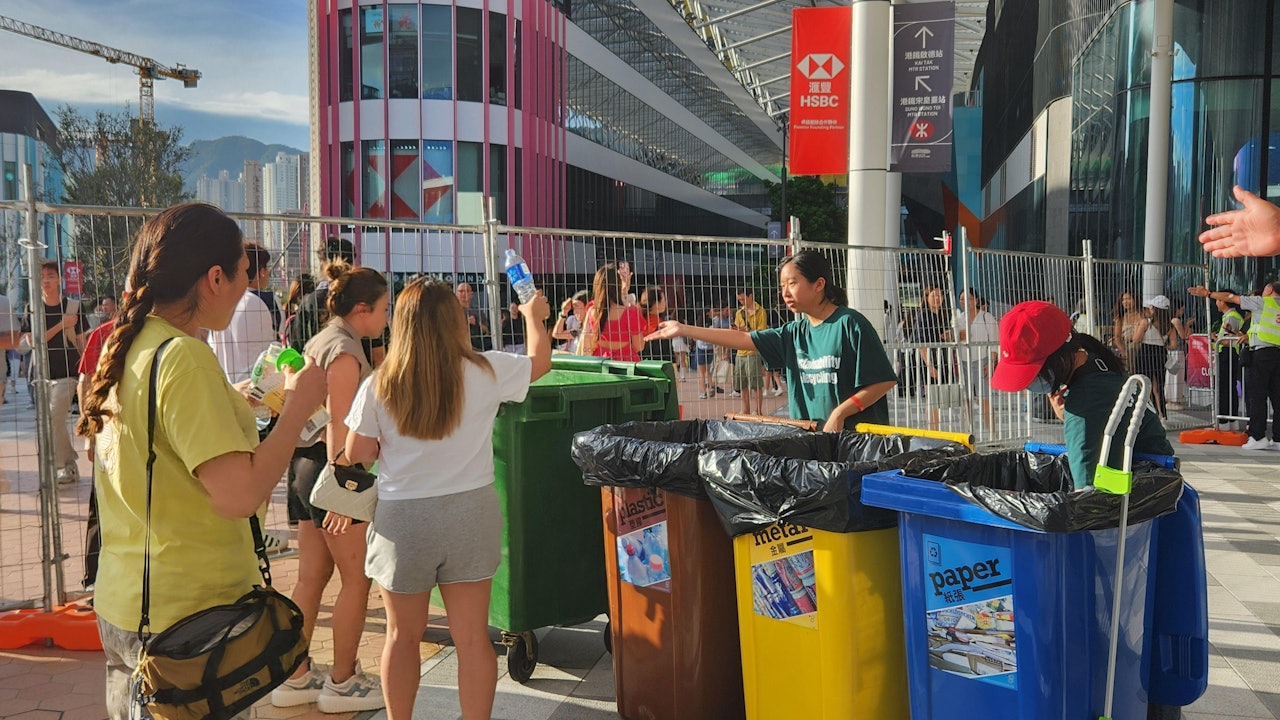 啟德體育園推動綠色經濟　多管齊下實踐走塑文化