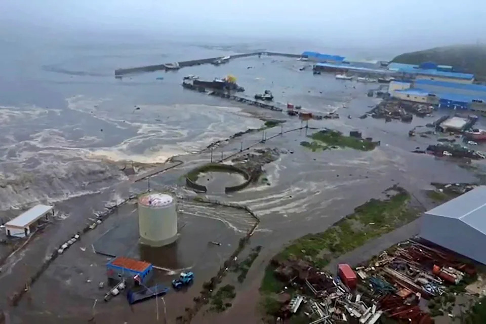 Image: RUSSIA-EARTHQUAKE-TSUNAMI (Geophysical Service of the Russian Academy of Sciences / AFP via Getty Images)