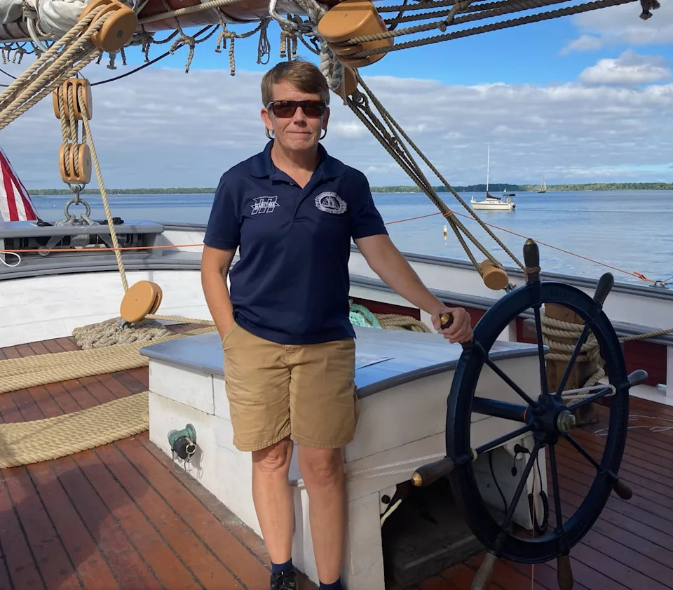Tall Ships Erie: New Bedford's Tiffany Krihwan sails Ernestina-Morrissey to Pennsylvania