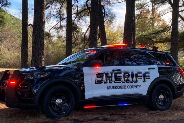 Muskogee County Sheriff's Office/Facebook Muskogee County Sheriff's vehicle (stock image)
