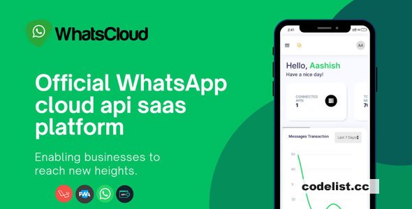 WhatsCloud v7.0 - Seamless Cloud API Integration SAAS - nulled
