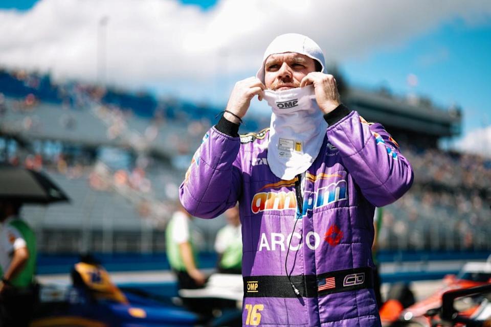 conor daly ntt indycar series milwaukee mile