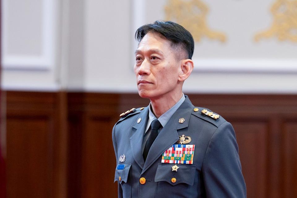 總統賴清德主持中華民國114年9月份將官晉任授階典禮。總統府提供。
