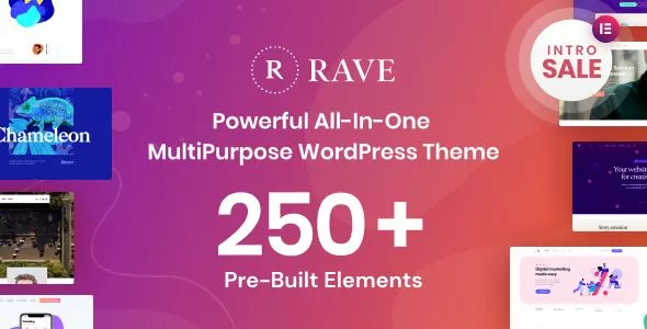 Rave - MultiPurpose Business WordPress Theme v1.0.1