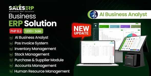 ERP - Business ERP Solution / Product / Shop / Company Management v12.13