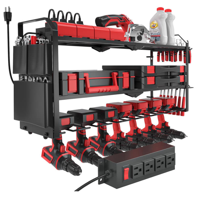Amazon Is Selling a 'Sturdy' Tool Organizer Wall Mount for 45% Off, and It's a 'Great Storage Solution'