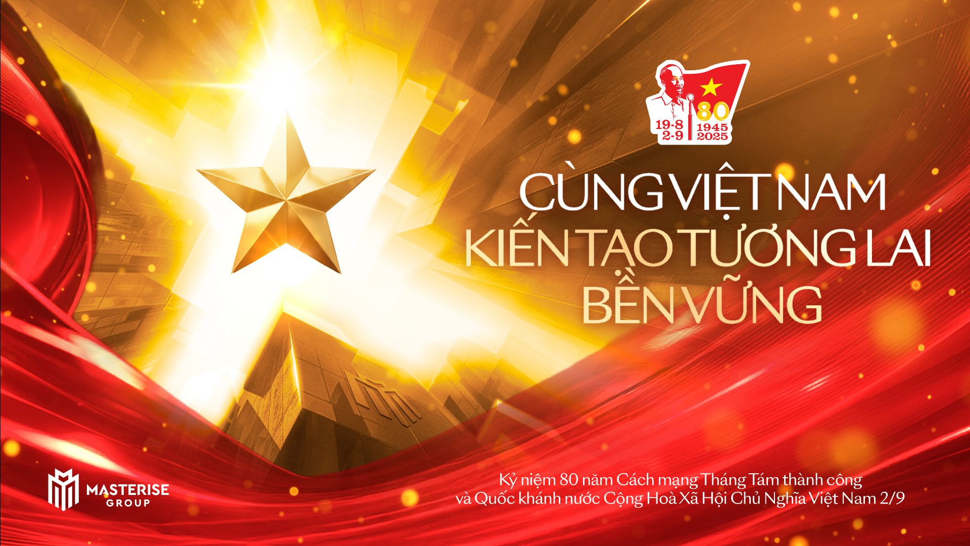 Masterise Group chung tay lan tỏa tinh thần yêu nước dịp 80 năm Quốc khánh 2/9