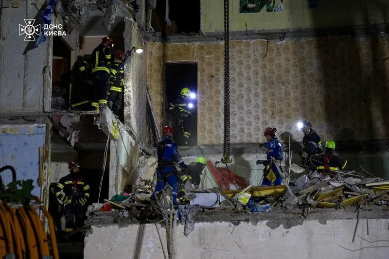 Two-year-old among 28 dead in Thursday's Russian attack on Kyiv