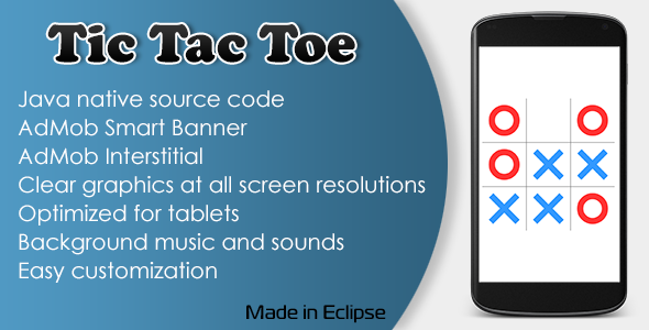 Tic Tac Toe Game with AdMob Tic Tac Toe Game with AdMob