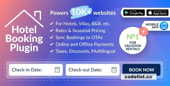 MotoPress Hotel Booking v4.7.4 - Hotel Booking WordPress Plugin