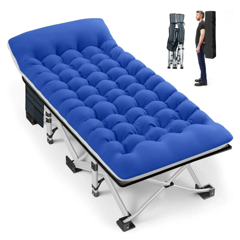 Walmart Has a ‘Super Comfortable’ Folding Camping Cot On Sale for Only $57