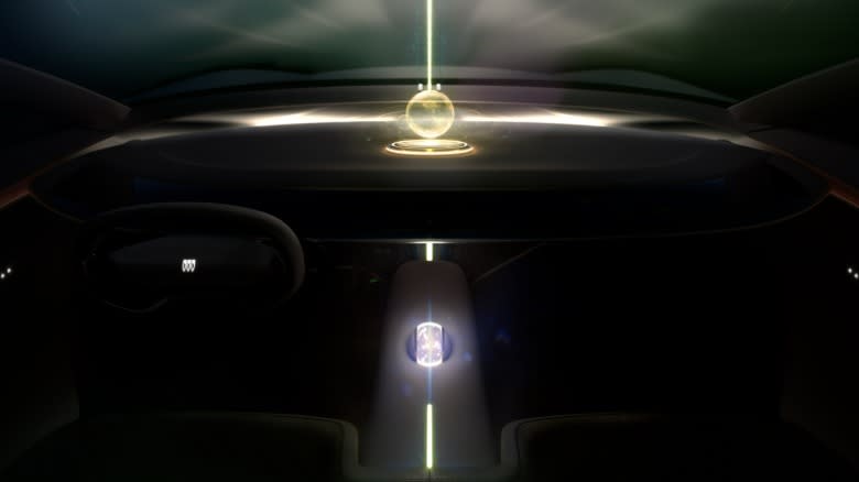 Interior of the Buick Electra Orbit concept