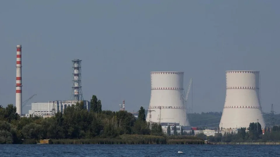 A view shows the Kursk Nuclear Power Plant