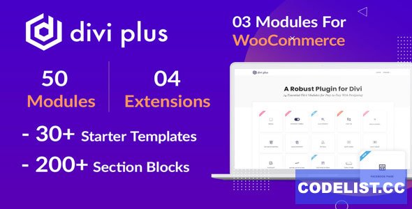 Divi Plus v1.9.1 - 41 Powerful Modules for Divi Theme