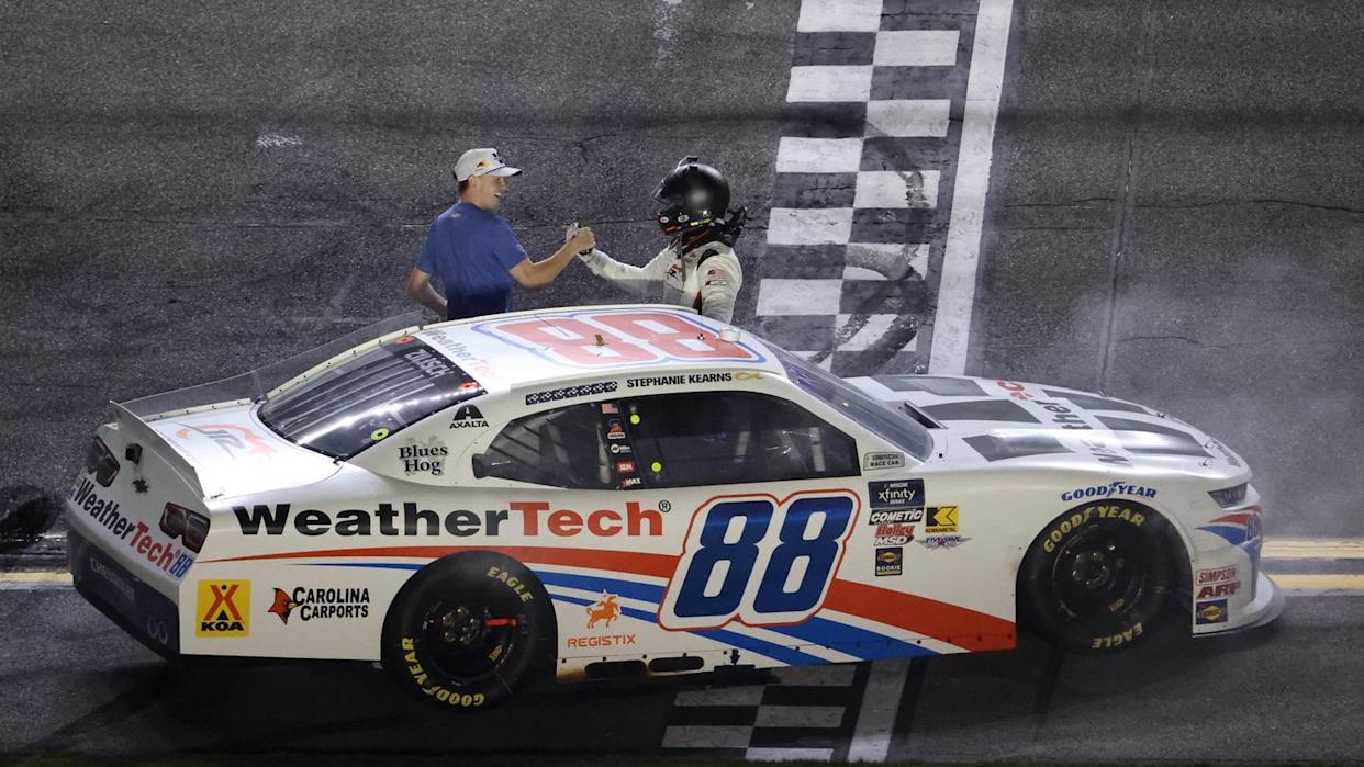 Filling in for Connor Zilisch, Parker Kligerman Finds Redemption with First Xfinity Win at Daytona