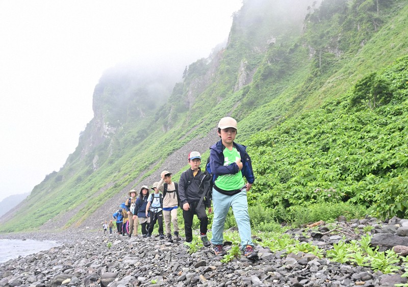 「ふるさと少年探険隊」に同行取材　北海道 知床