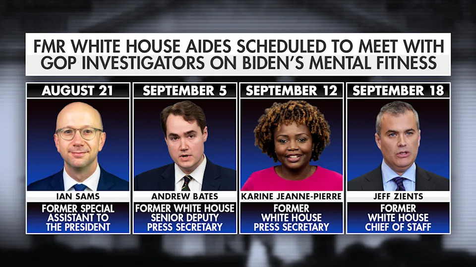 Former Biden aides