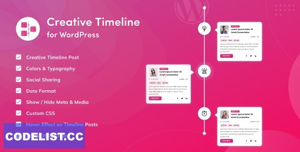 Creative Timeline for WordPress v1.0.1