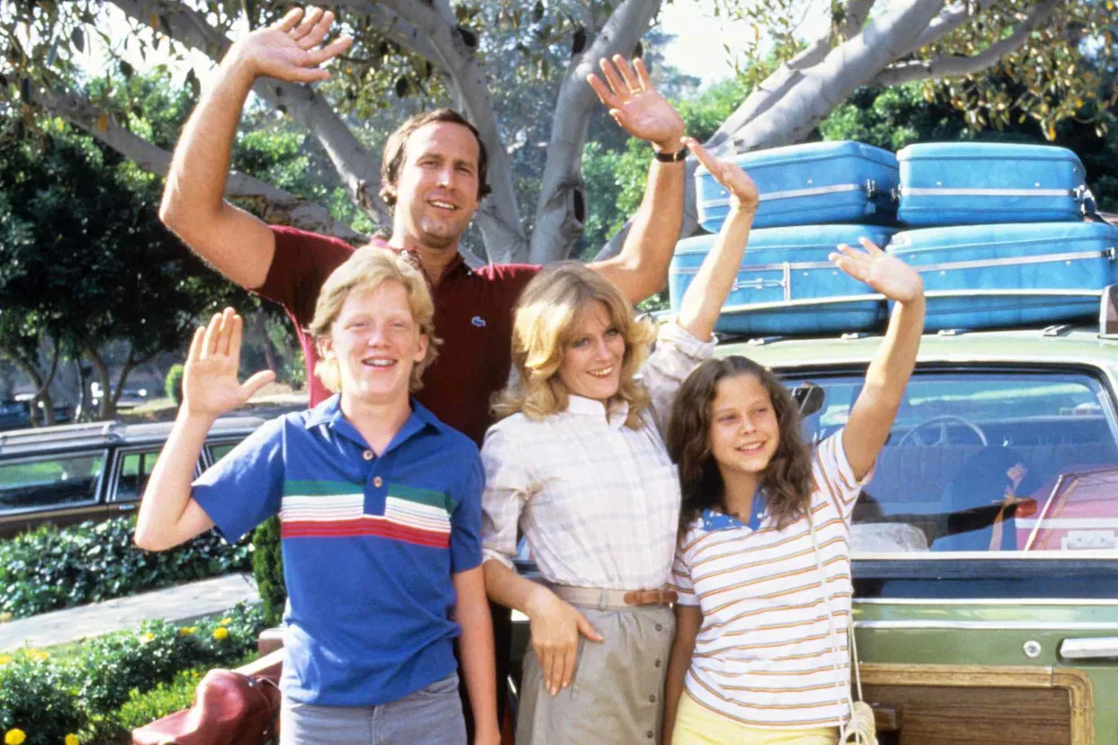 Courtesy Everett 'National Lampoon's Vacation' starred Anthony Michael Hall, Chevy Chase, Beverly D'Angelo, and Dana Barron