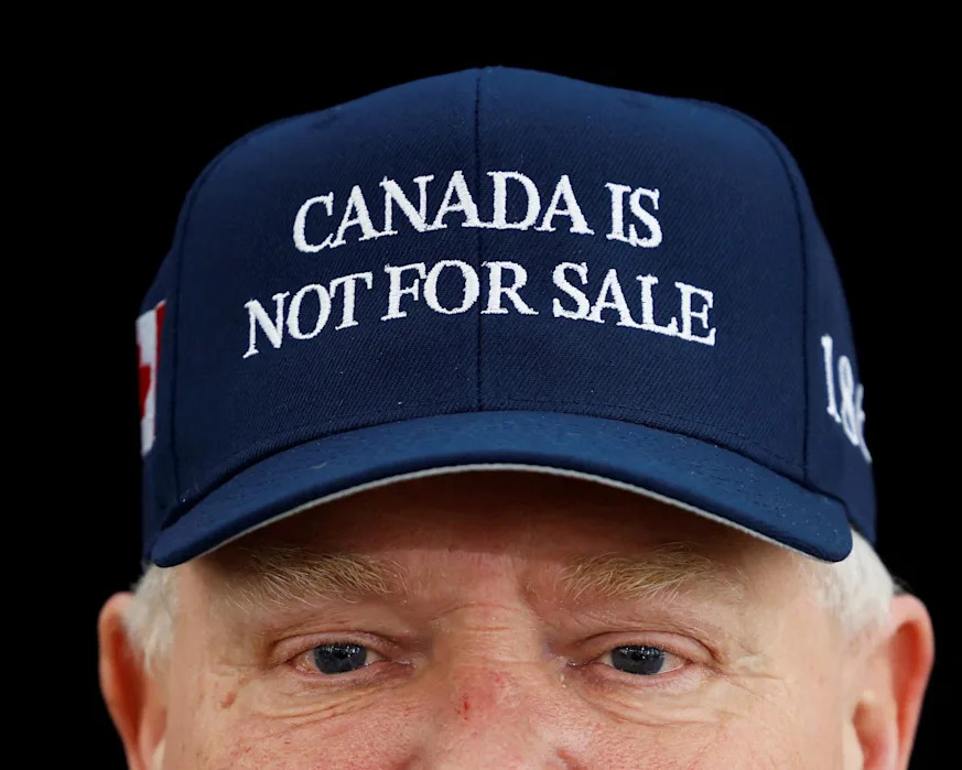 Ontario premier Doug Ford’s party spent nearly $300,000 on novelty ‘Canada is not for sale’ hats