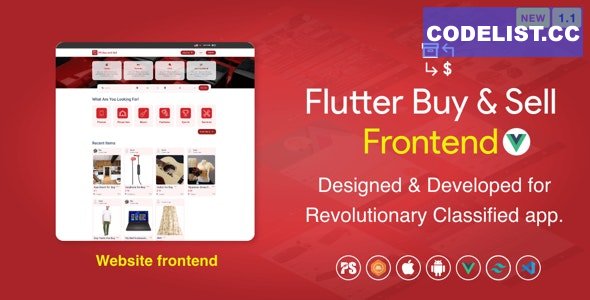 BuySell Frontend with Vue.js and PHP Backend (Olx, Mercari, Carousell, Classified ) Full App v1.1