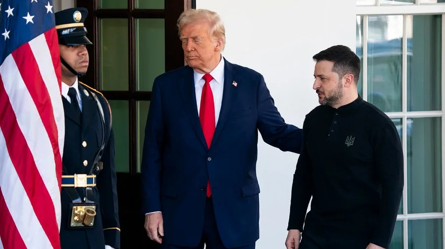 Watch live: Trump meets Ukraine’s Zelensky, European leaders