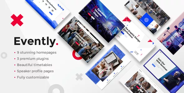 Evently - Conference & Meetup WordPress Theme v1.9