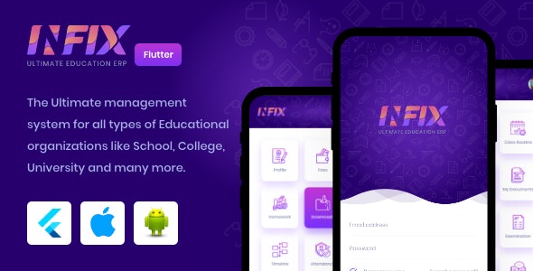InfixEdu v2.0.8 - Open Source Flutter for Android & iOS