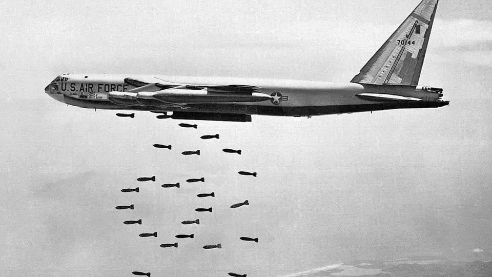US B-52 bombers operated from air bases in Thailand during the Vietnam War. - Pictures from History/Universal Images Group Editorial/Getty Images