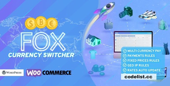 FOX v2.4.1 - Currency Switcher Professional for WooCommerce