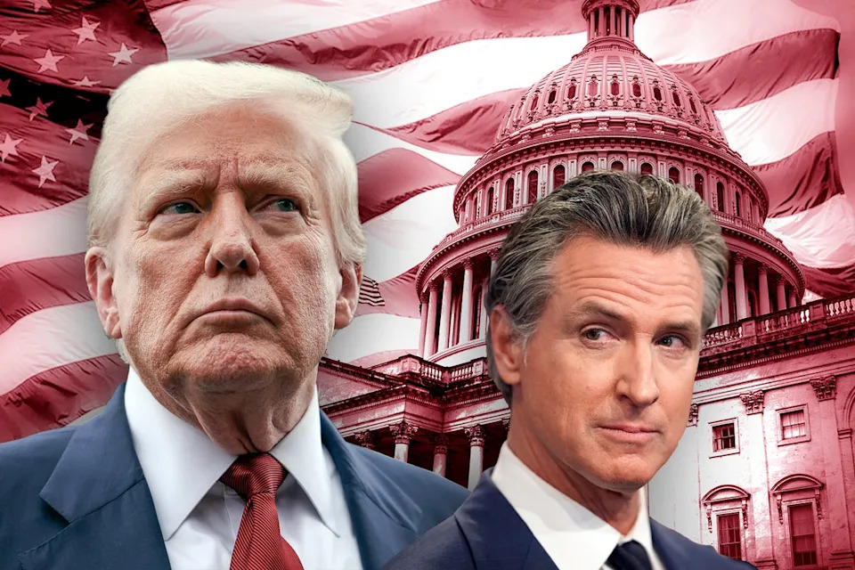 President Donald Trump’s push to get Texas’ congressional districts redrawn to favor Republicans in the 2026 midterm elections for Congress has spurred on California Gov. Gavin Newsom to launch a political counterstrike in California. (Getty)