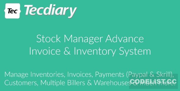 Stock Manager Advance (Invoice & Inventory System) v3.4.38