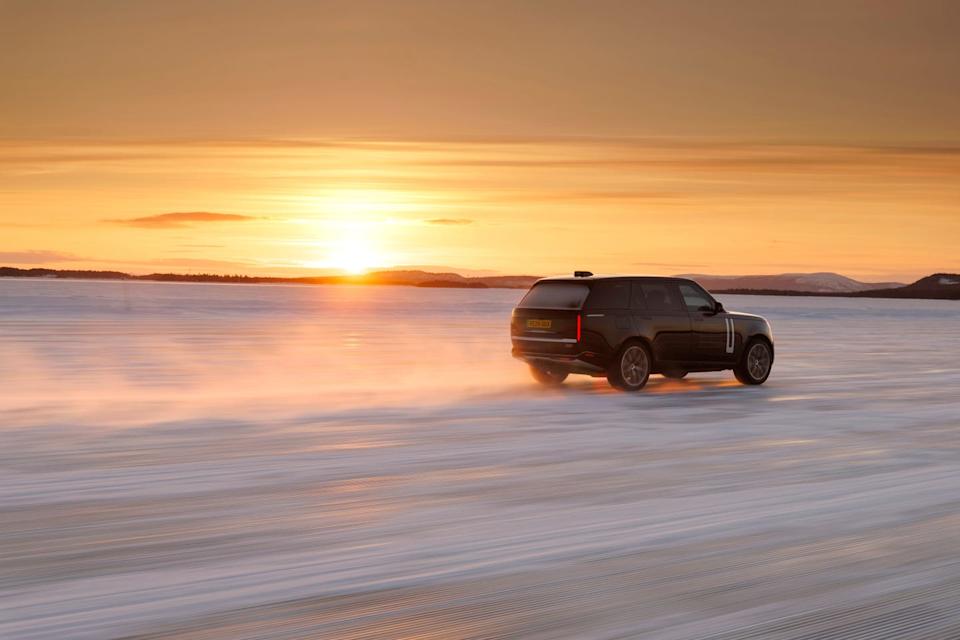 range rover ev prototype